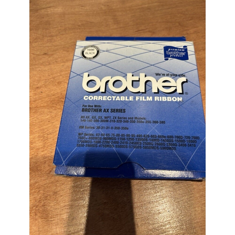 Brother Correctable Film Ribbon Black 1030